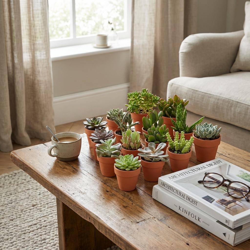 Mix succulentes x3