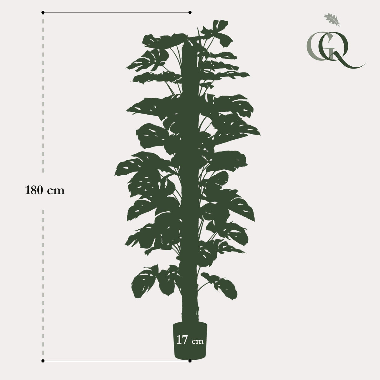 Monstera Deliciosa plante artificielle