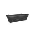 Livraison plante Bac balcon noir 50x17x26 cm