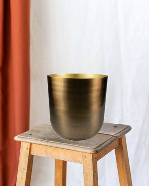 Vaso dourado d25cm