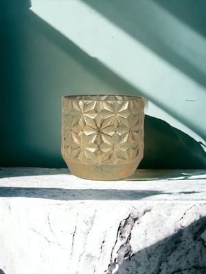 Vaso em ouro brilhante D15