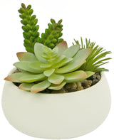 Livraison plante Composition artificielle de succulentes