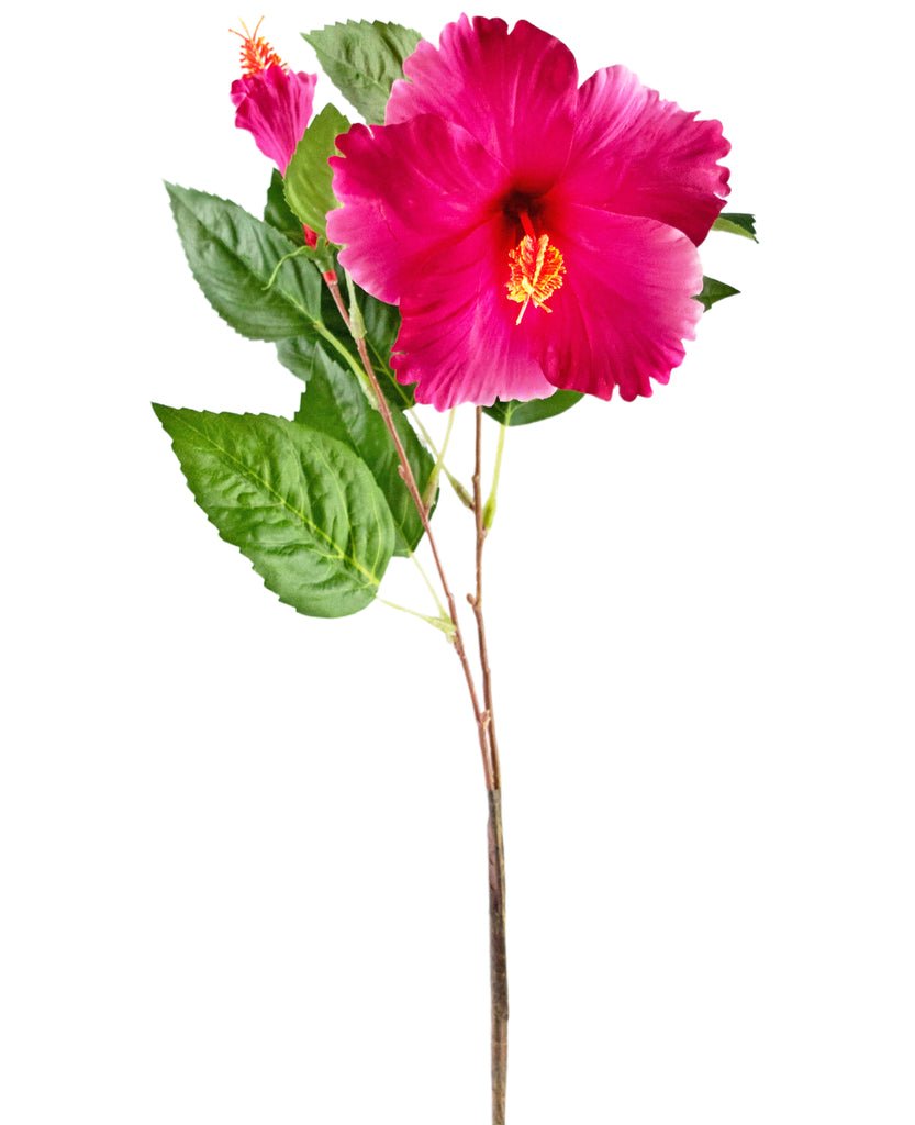 Livraison plante Fleur artificielle Hibiscus rose