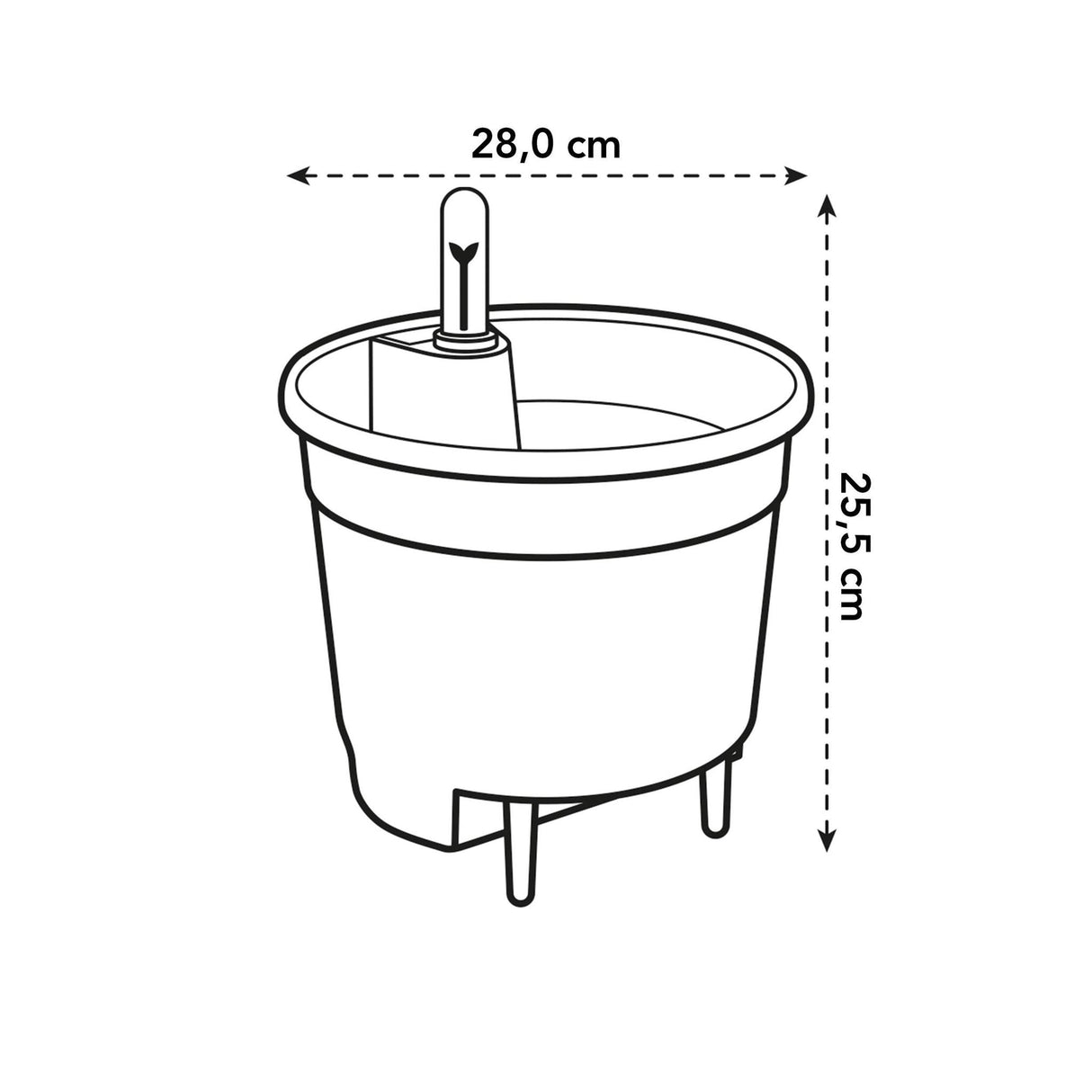 Livraison plante Insert Auto - Irrigant - 28 cm