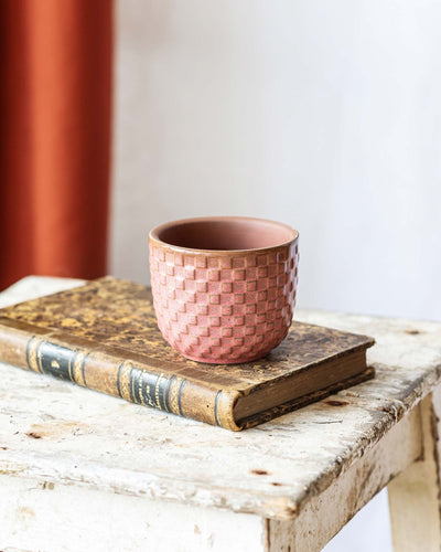 Mini vaso - PINK RELIEF