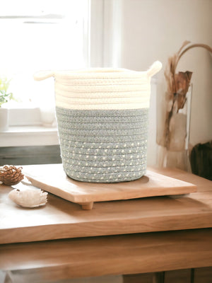 Cesta de Bornéu cinza d18