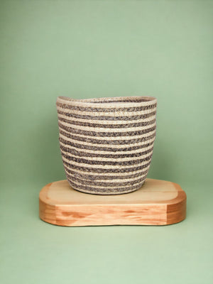 Cesta natural listrada D16