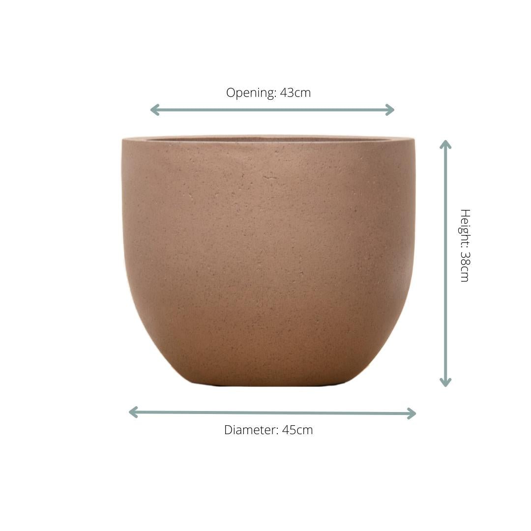 Livraison plante Pot Bronze New Egg 55 cm