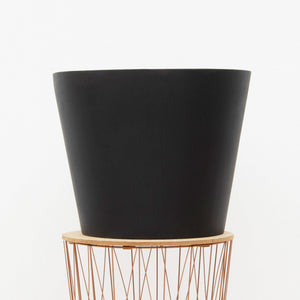 Balde para panela preto 40 cm