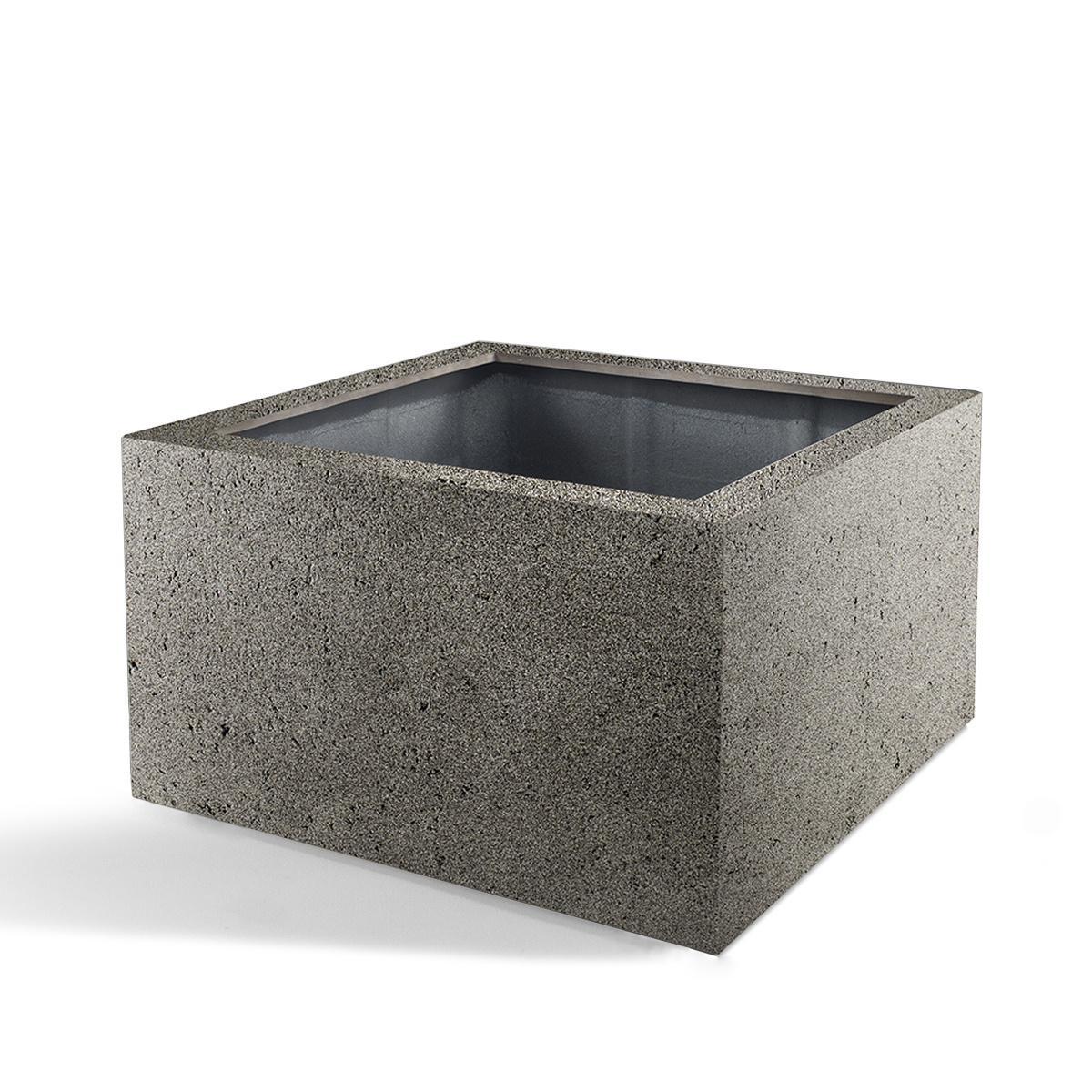 Livraison plante Pot Cube Bas Grigio 60 cm