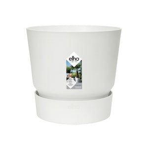 Pote Elho Greenville redondo branco 14 cm