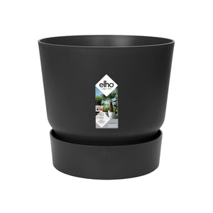 Pote Elho Greenville redondo preto 14 cm