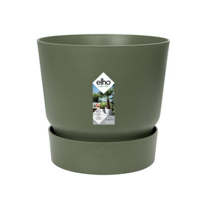 Vaso Elho Greenville Redondo verde 14 cm