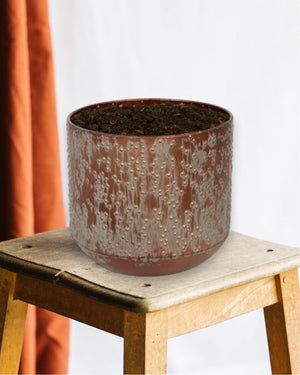 Pote de cobre preto Lian 19 cm