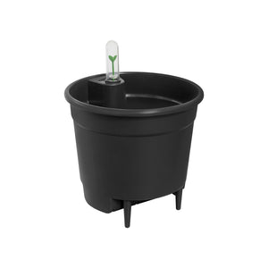 Pote tanque de água preto d33cm