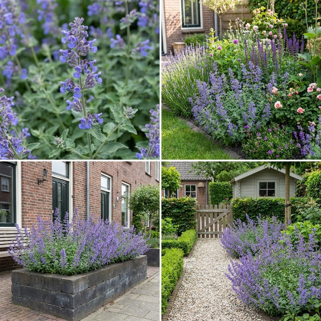 Pack Massif Plein Soleil Rose & Violet (Cataire) - 30 plantes — photo 6