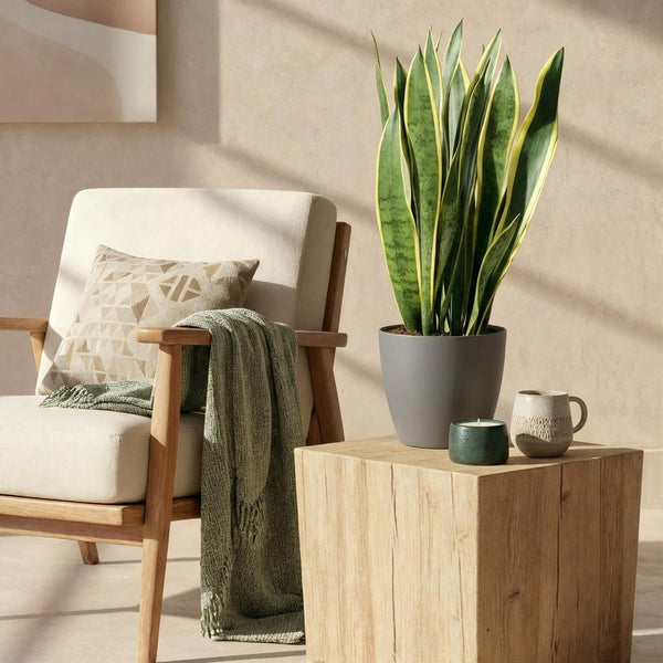 Sansevieria Laurentii – Langue de belle-mère | Grande taille, Pot 21 cm