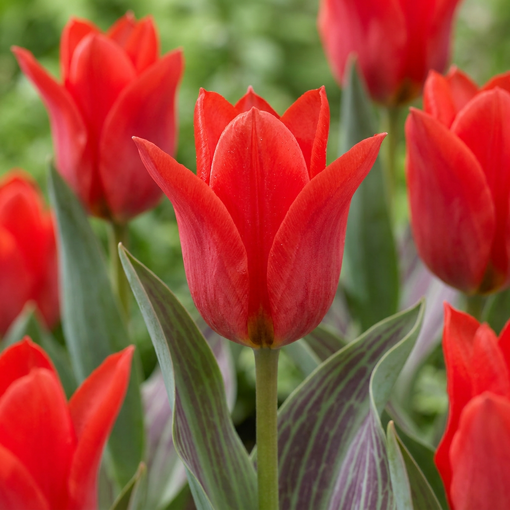 Tulipe de Greig rouge