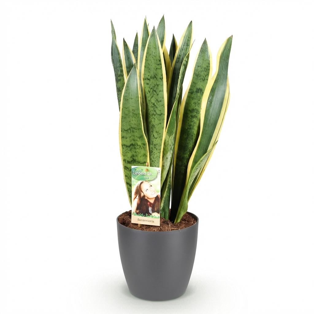 Sansevieria Laurentii – Langue de belle-mère | Grande taille, Pot 21 cm