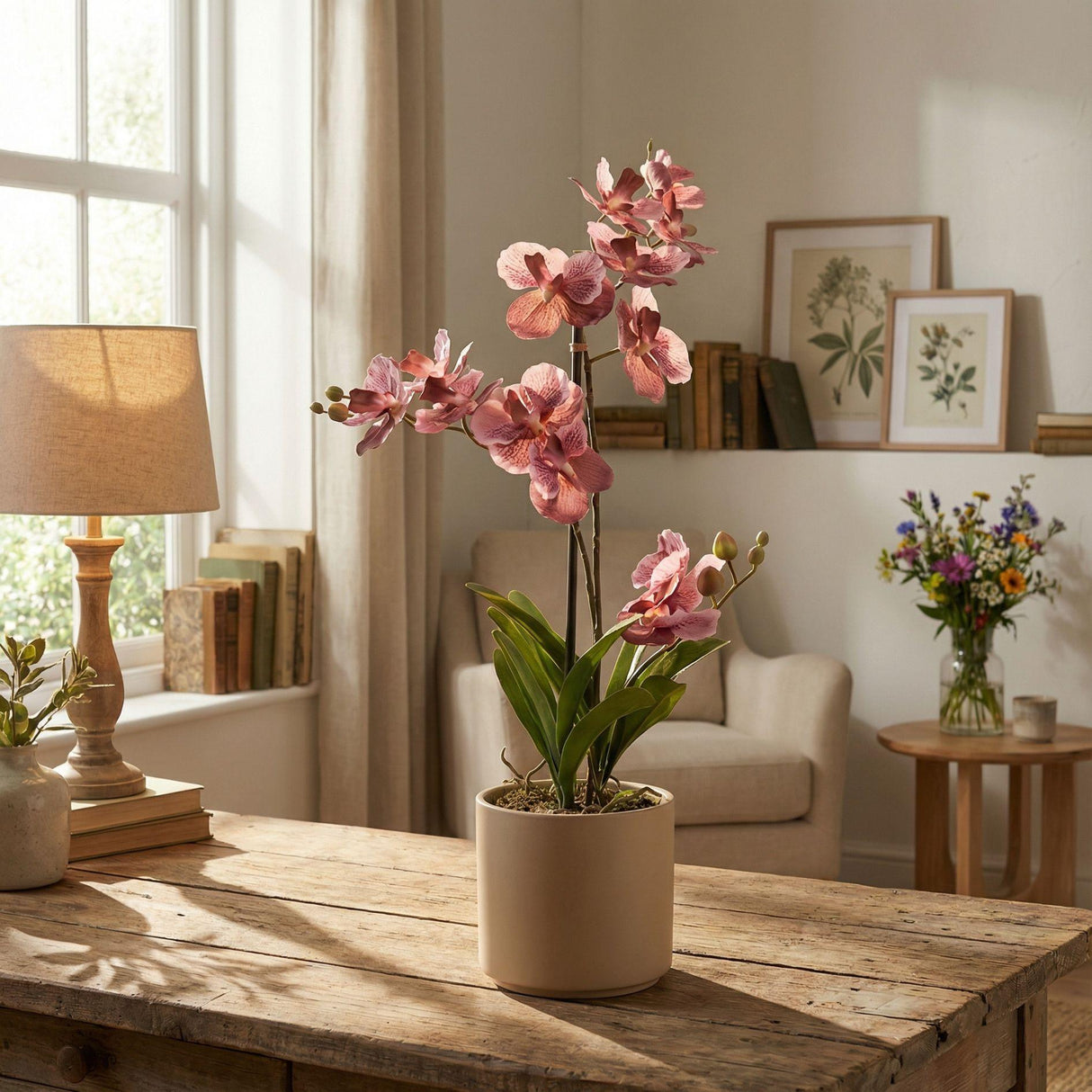 Orchidee Vanda plante artificielle