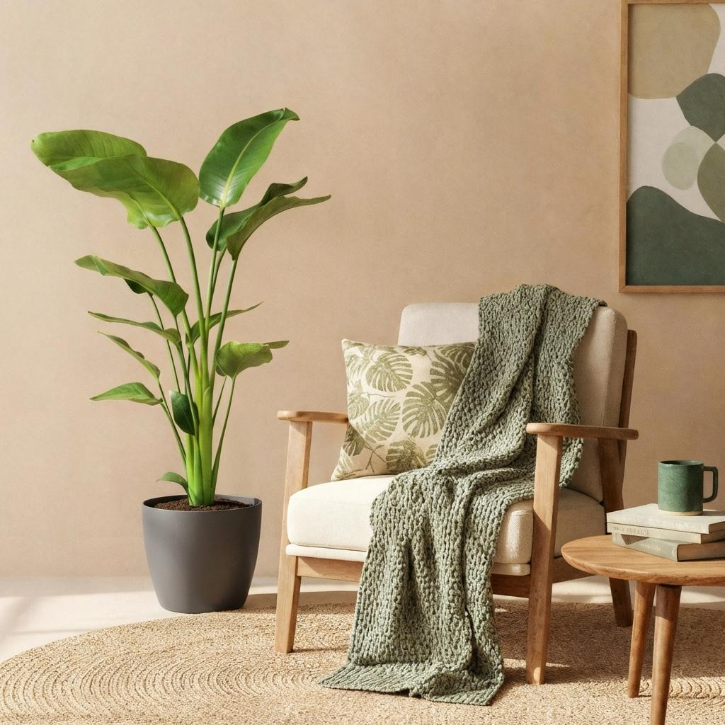 Strelitzia Nicolai – Oiseau de paradis | Grande taille, Pot 21 cm