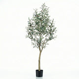 Kunst Olijfboom en pot plante artificielle
