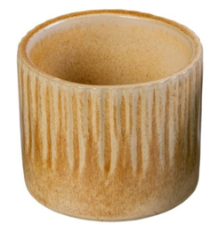 Mini cache-pot Linnea miel - céramique - pour pot Ø6 cm